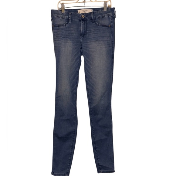 Abercrombie & fitch the A&F jegging denim jeans 4 long - Picture 1 of 6